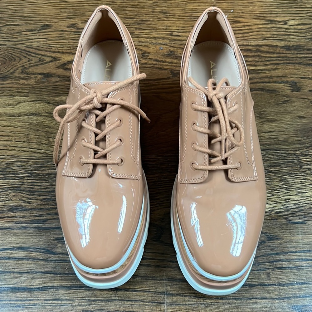 ALDO Oxford Patent Leather Shoes Size 7.5